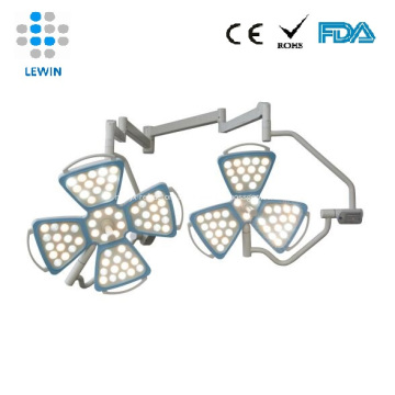 Lampe chirurgicale led à double bras en option UPS